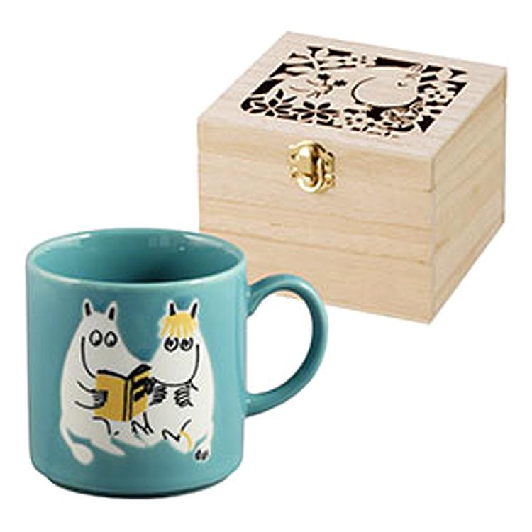 ムーミン 木箱入マグ スノークのおじょうさん 128336 ギフト MOOMIN