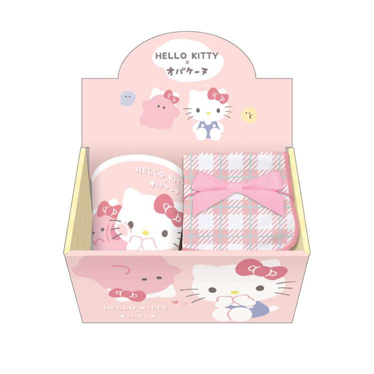 ハローキティ タオル付きマグカップ ミニタオル リボン付きヘアゴム