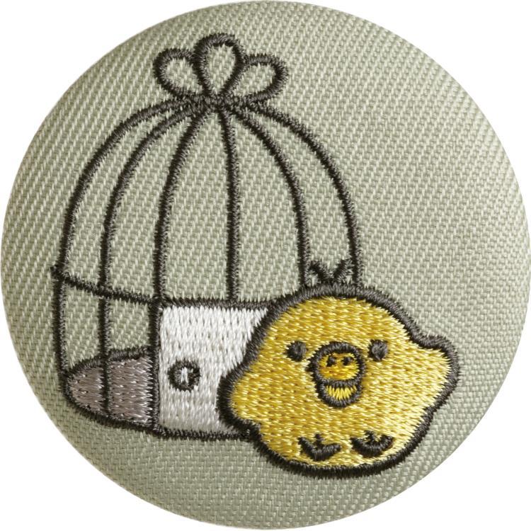 中身はランダム】リラックマ 刺しゅう缶バッジコレクション