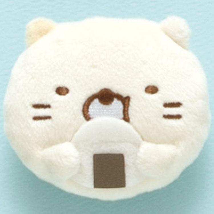 すみっコぐらし ぬいぐるみバッジ ねこ AB27205 えもじ〜ずぬいぐるみ