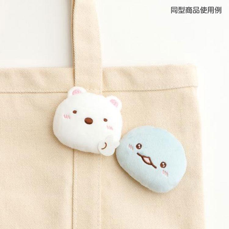 すみっコぐらし ぬいぐるみバッジ ねこ AB27205 えもじ〜ずぬいぐるみ