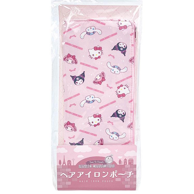 サンリオキャラクターズ ヘアアイロンポーチ PK 338526 トラベル サンリオキャラクターズ ヘアアイロンポーチ PK 338526 トラベル