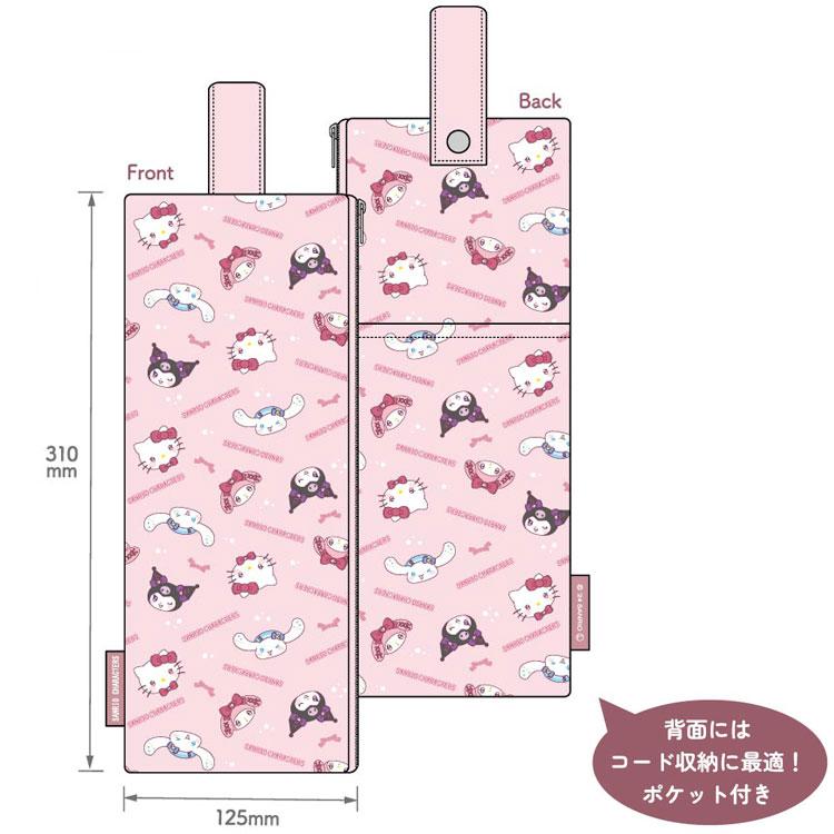 サンリオキャラクターズ ヘアアイロンポーチ PK 338526 トラベル サンリオキャラクターズ ヘアアイロンポーチ PK 338526 トラベル