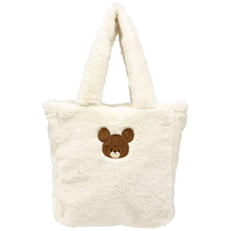 くまのがっこう ファートート 202994 もこもこ トートバッグ ファー