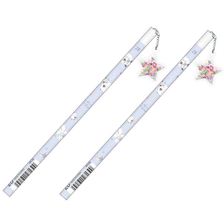 2本セット】みんなのしまえなが シャカシャカマスコット鉛筆 2B