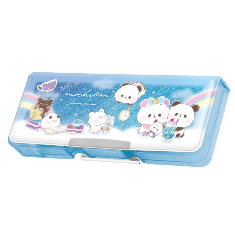 もちもちぱんだ コンパクト両面開きペンケース 筆箱 ふでばこ 筆入れ