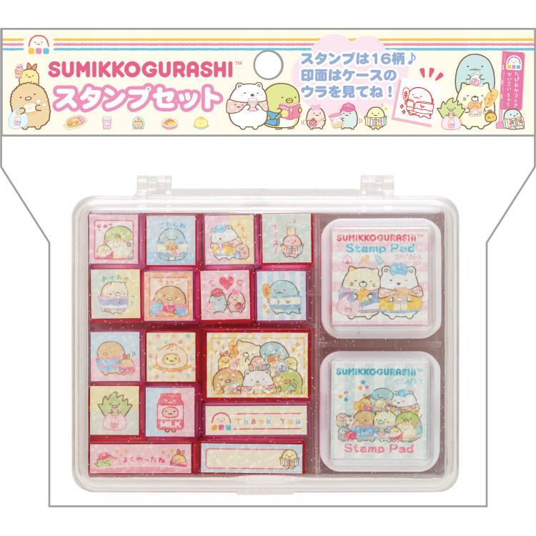 すみっコぐらし スタンプセット M FT72602 わくわくたぴおか