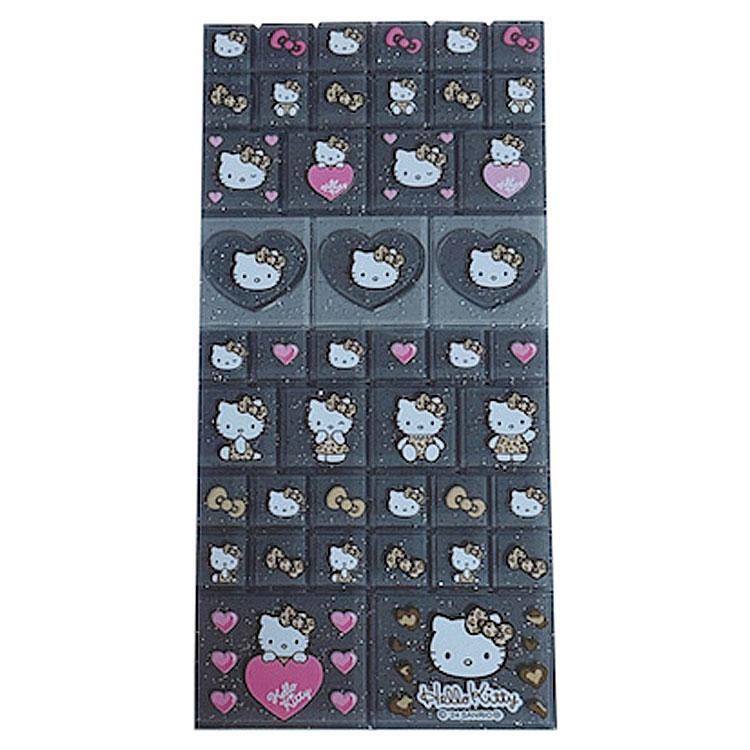 ハローキティ 90sタイルシール ヒョウ 985415 GOGOギャル SANRIO