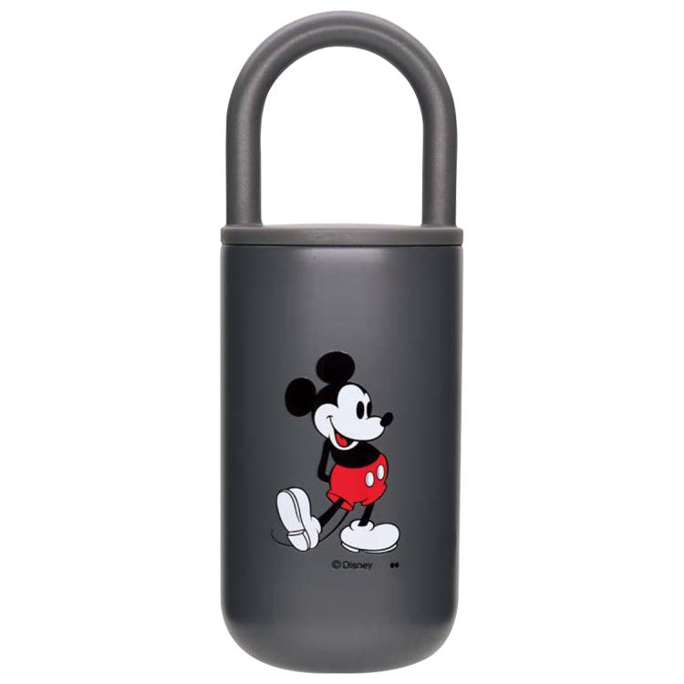 ミッキー ハンドル付ステンレスタンブラー390ml GRAY 605818 Disney