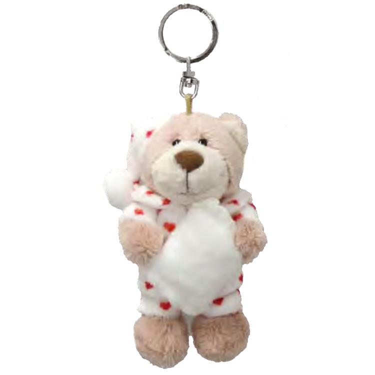 NICI ビーンバッグ ラブベア ハートパジャマ 10cm Pajamas ニキ