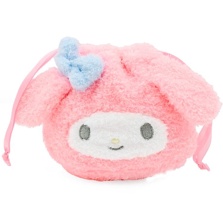マイメロディ ダイカット巾着 CUTE MODEL 051859 ふわふわ SANRIO