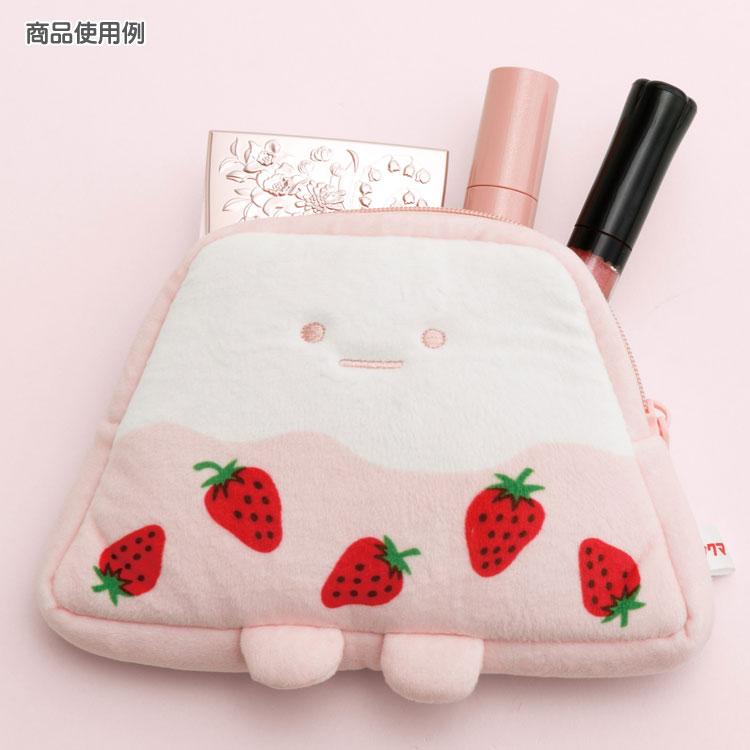 すみっコぐらし×サクマいちごみるくキャンディ ぬいぐるみポーチ やま