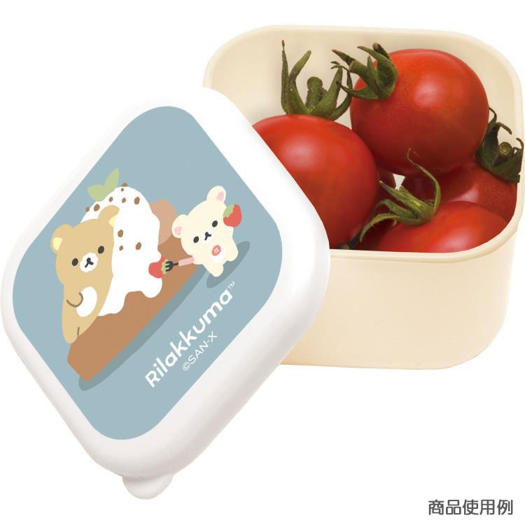 リラックマ ミニシール容器 2個セット ランチマーケット BASIC