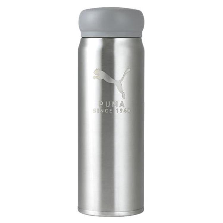 PANDA ステンレス水筒 シルバー プーマ ステンレスボトル 480ml 195617 PUMA 保温保冷 マグタイプ