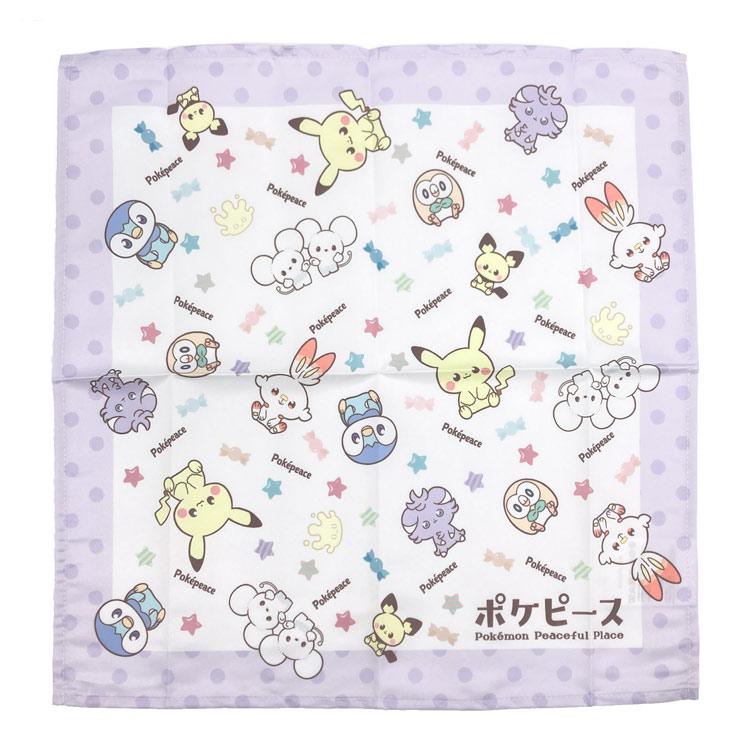 ポケットモンスター 大判ハンカチ3P 女児 897716 pokemon ポケモン