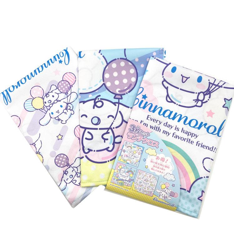 シナモロール ナフキン3P 894623 SANRIO サンリオ : キャラクター雑貨