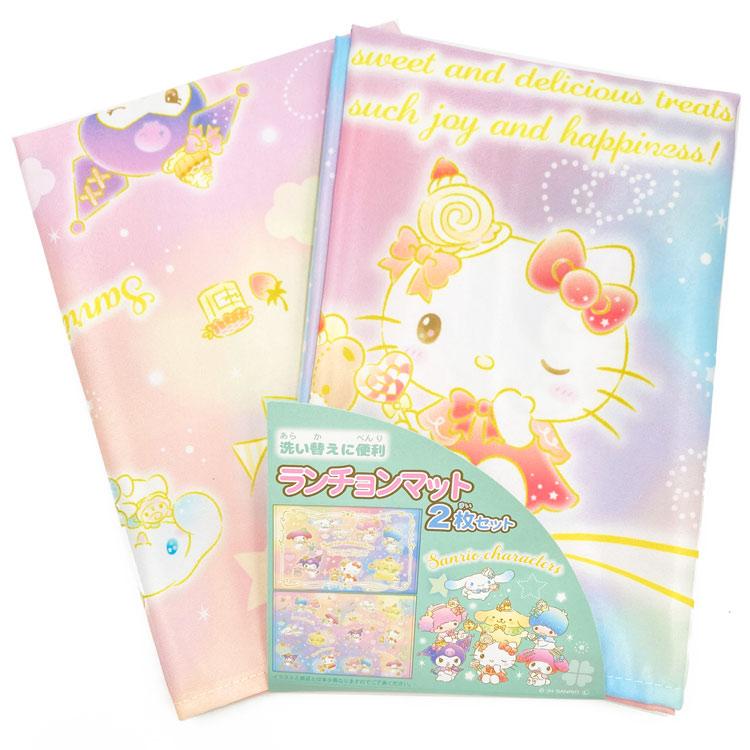 サンリオキャラクターズ ランチョンマット2P 889766 SANRIO サンリオ