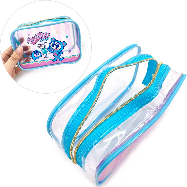 エンジェルブルー クリアBOXペンケース ポップ 280231 Angel Blue