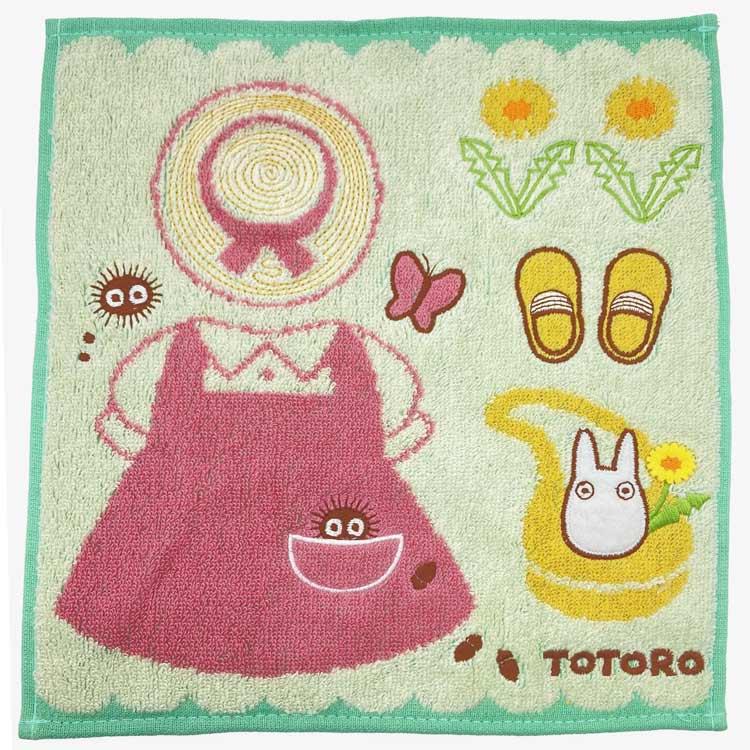 ジブリ ハンガータオル3点セット　ポニョ、魔女の宅急便、となりのトトロ（未使用） となりのトトロ トトロとすいか ジュニアバスタオル | どんぐり共和国