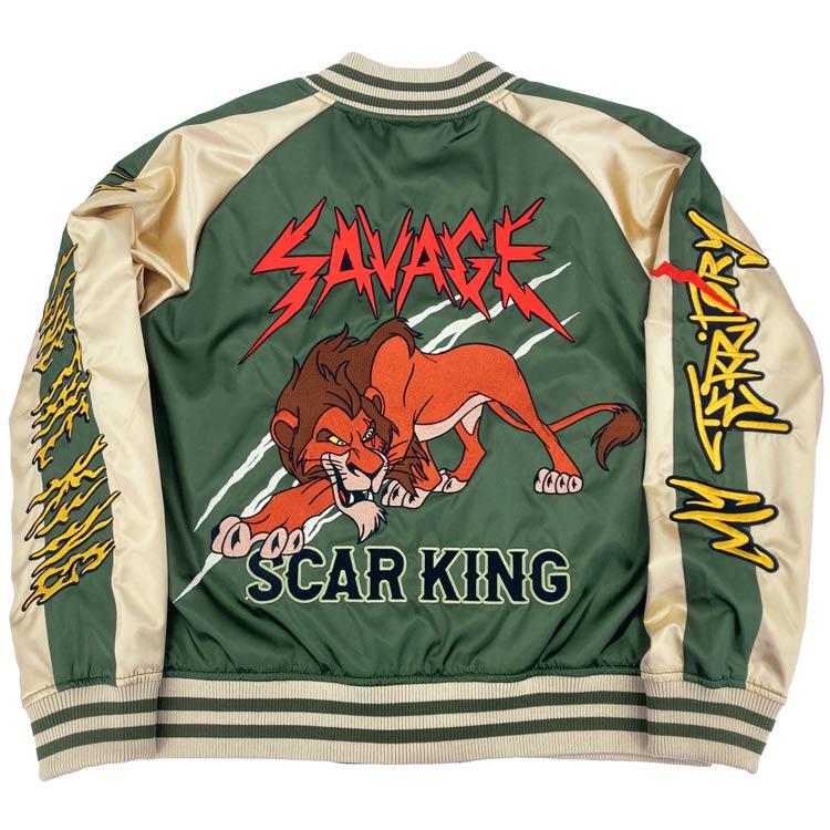 ヴィランズ スカジャンL フェアレスキング 928068 Disney ディズニー