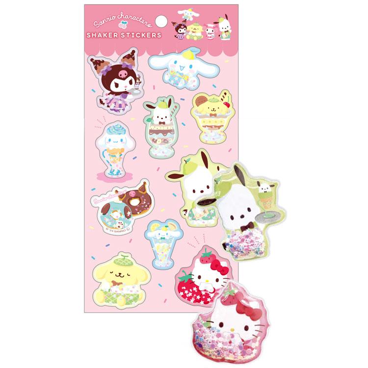 サンリオキャラクターズ シェイカーステッカーズ パフェスイーツ