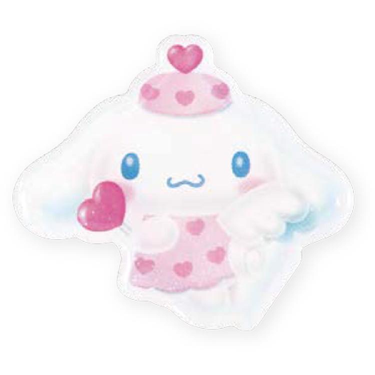 シナモロール ぷっくりオーロラステッカー 232390 夢みるエンジェル