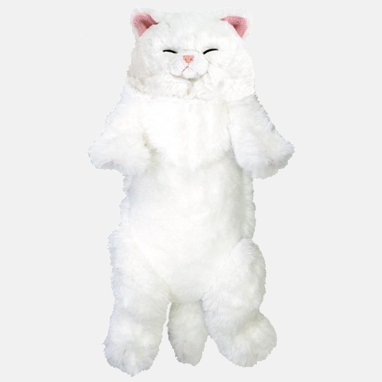 ひざねこ すやすやぬいぐるみ ペルシャ WH 051274 猫 自然な重さ