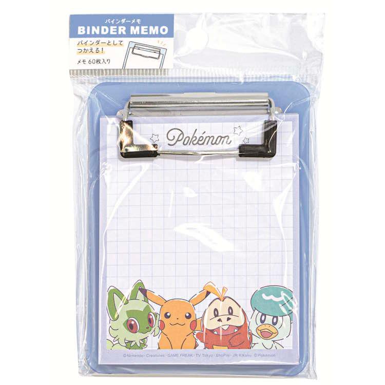 ポケットモンスター バインダーメモ HAPPY DAY! めも メモ紙 メモ帳
