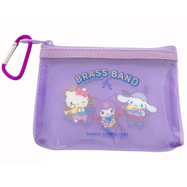 サンリオグッズ　まとめ売り 新品 サンリオキャラクターズ カラビナ付きミニポーチ 吹奏楽部 部活 CUTE