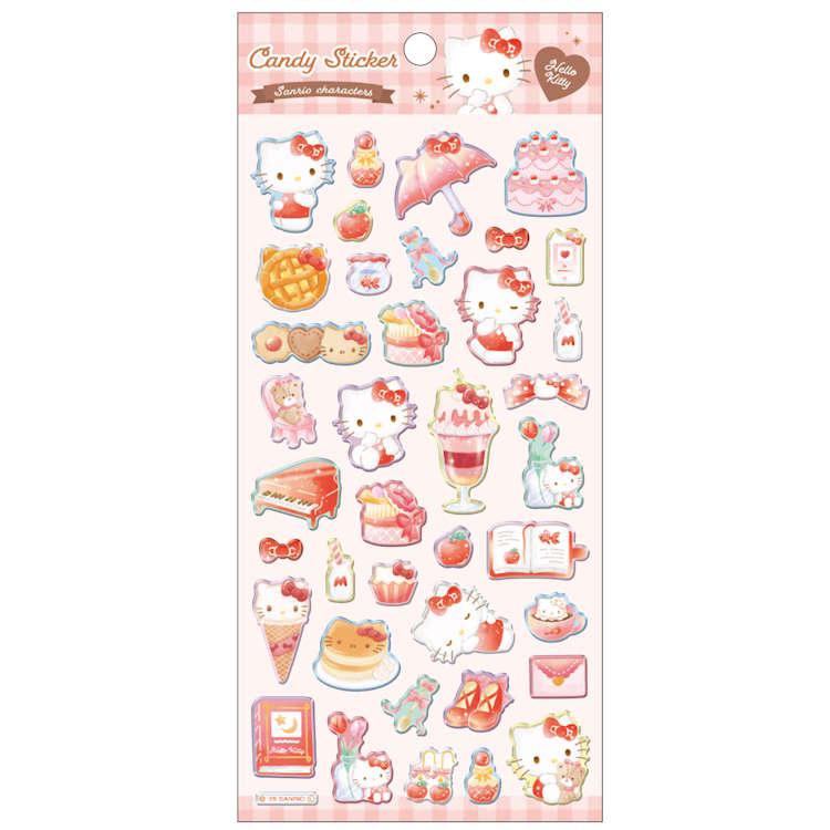 ハローキティ キャンディステッカー シール デコ デコレーション