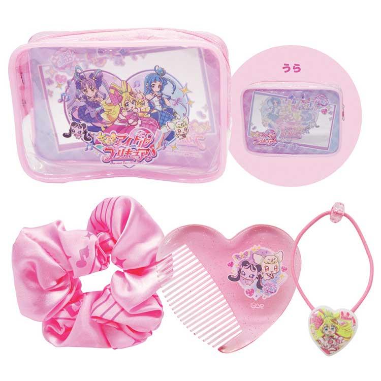 プリキュア Shining moment ポーチセット キミとアイドルプリキュア おしゃれポーチセット : キャラクター雑貨