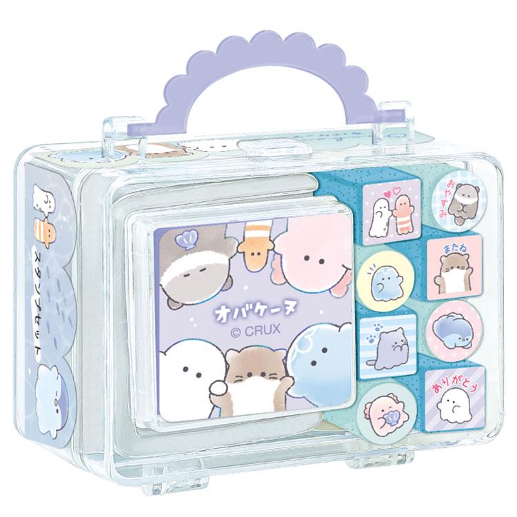 オバケーヌ スタンプセット ぷかぷかーん インク色：パープル 284611