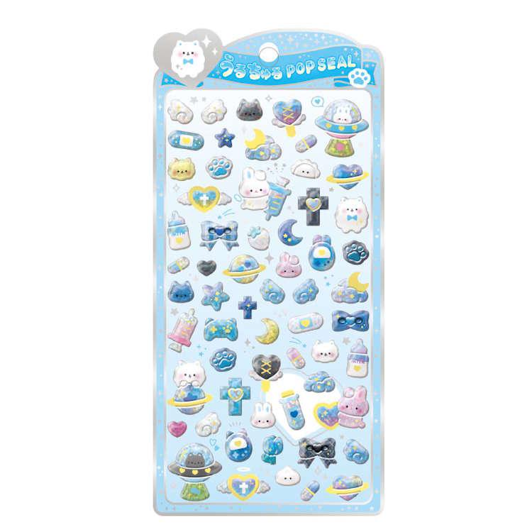 てんし うるちゅるポップシール ぷっくりシール アクリルシール