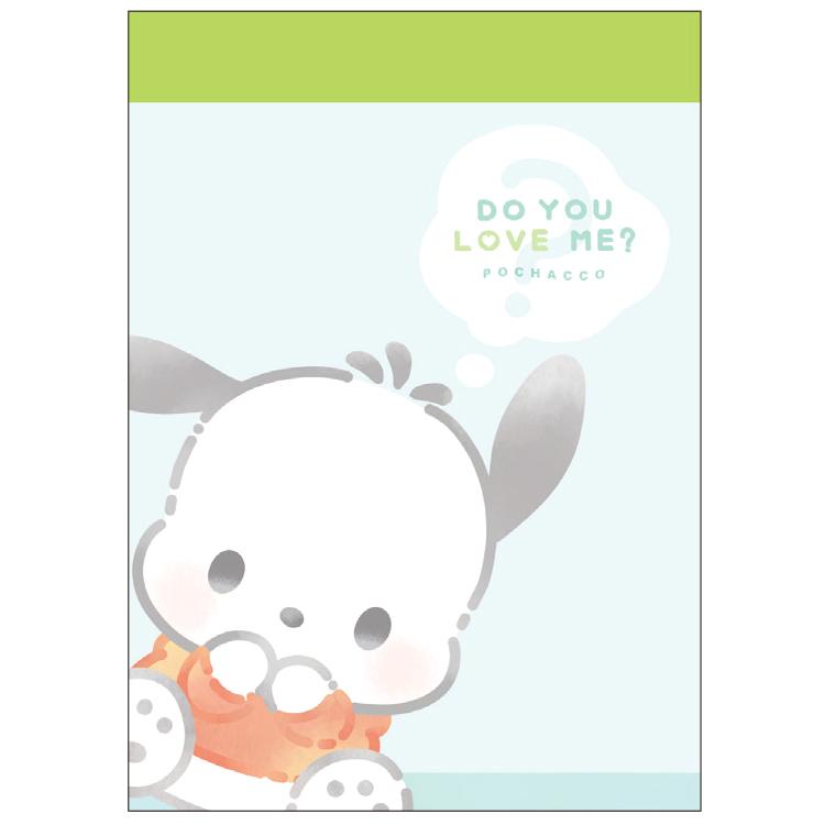 ポチャッコ ミニメモ DO YOU LOVE ME? CUTE MODEL 056281 カミオ