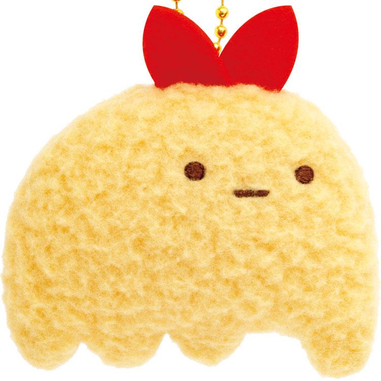 すみっコぐらし ぶらさげマスコットバッジ えびふらいのしっぽ 進化C