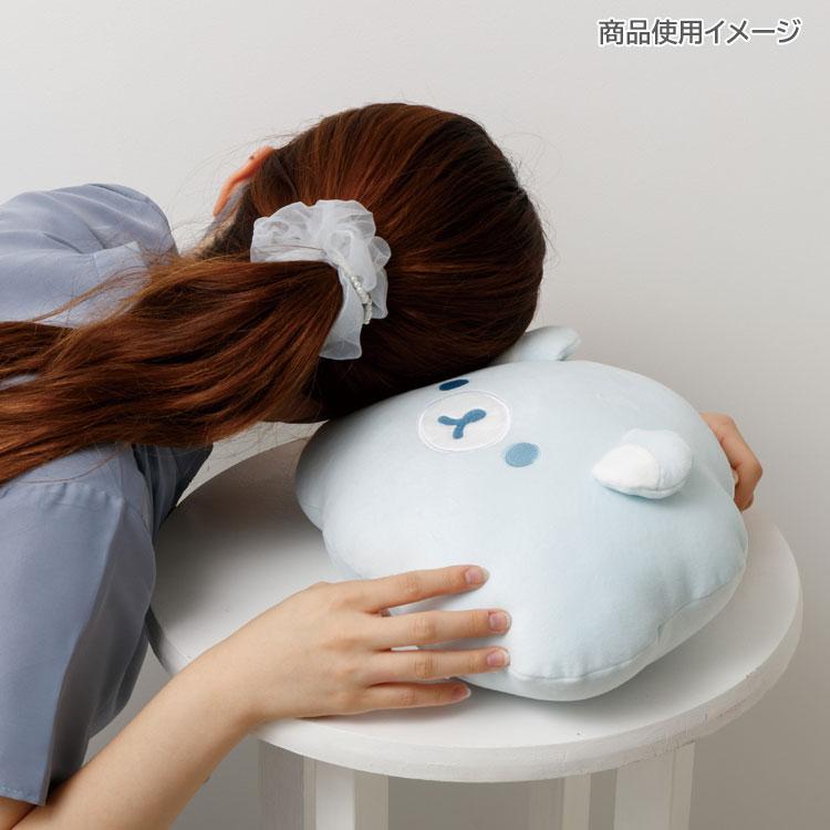 リラックマ 雲クッション 雨のち晴れのリラックマ キイロイトリ ブルー