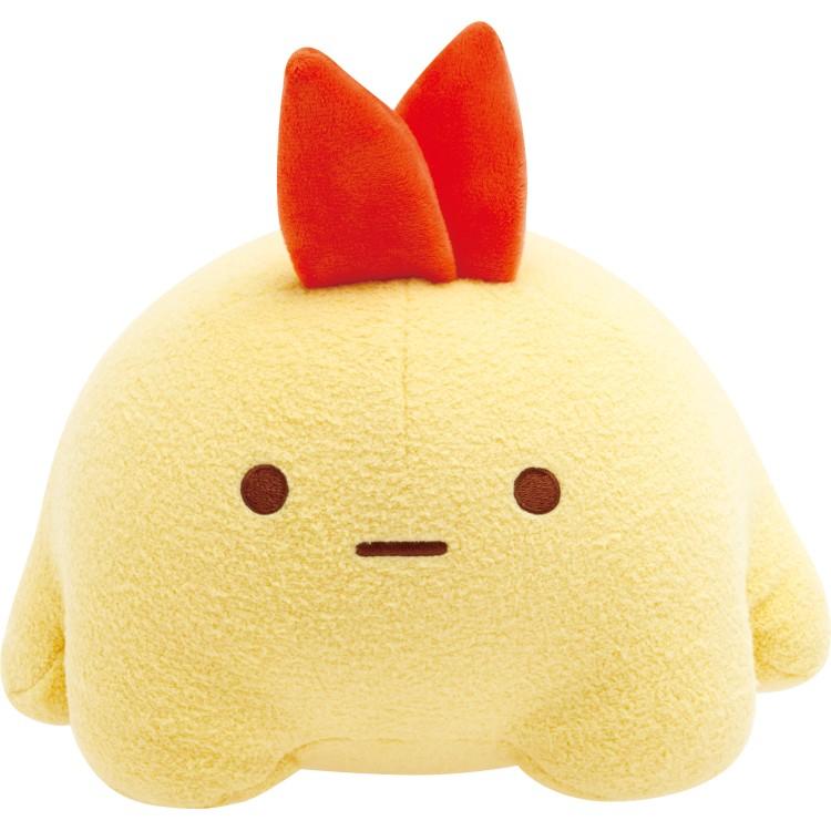 すみっコぐらし スーパーもーちもちぬいぐるみ えびふらいのしっぽ（進化A）② すみっコぐらし スーパーもーちもちぬいぐるみ えびふらいのしっぽ