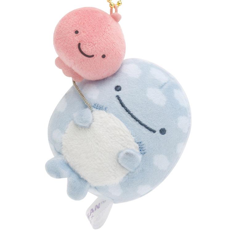 じんべえさん ぶらさげぬいぐるみ じんべえさんとふうせんうお