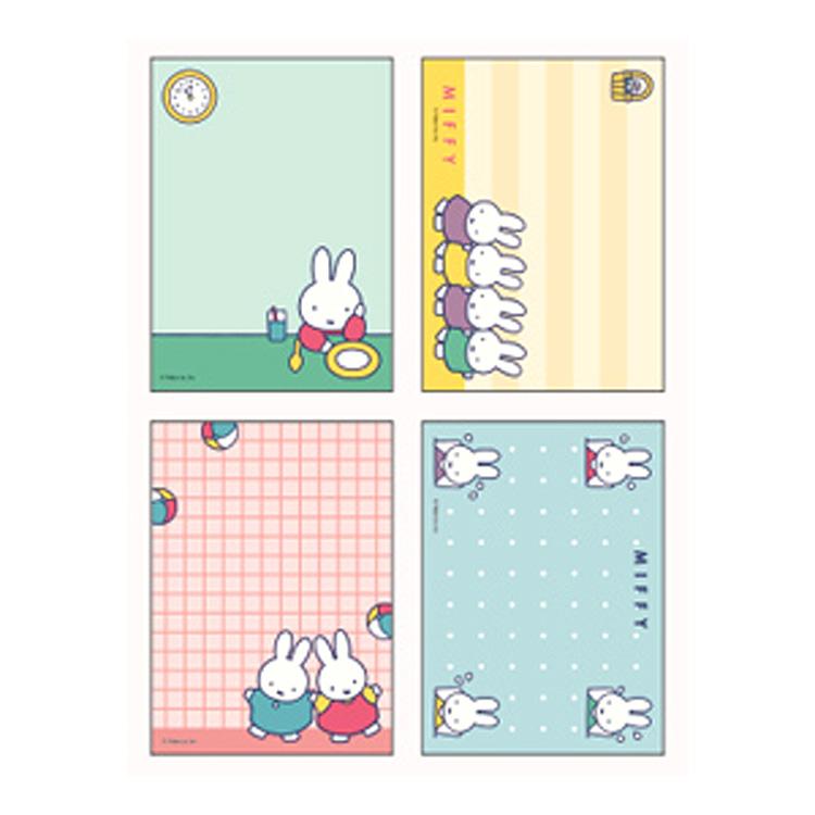みぃふページ ミッフィー ミニメモパッド ピンク 053774 miffy ディック