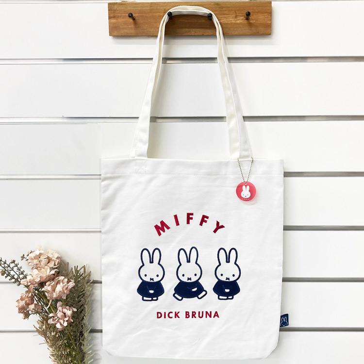 ミッフィー 帆布トートバッグ アイボリー 053873 miffy ディック 