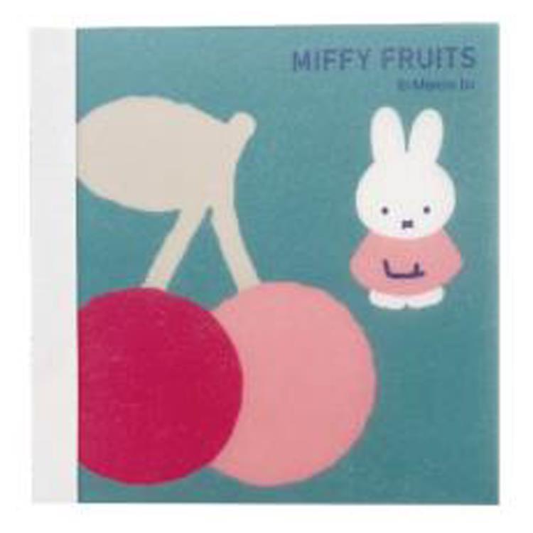 ミッフィー スクエアメモ さくらんぼ 197833 MIFFY FRUITS