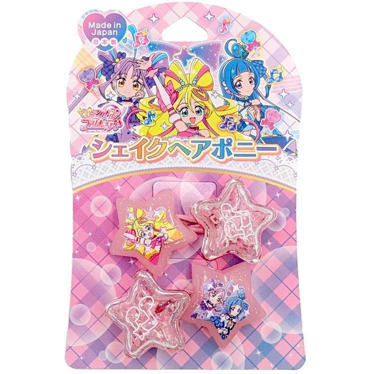 キミとアイドルプリキュア シェイクヘアポニー星型 ピンク 438987