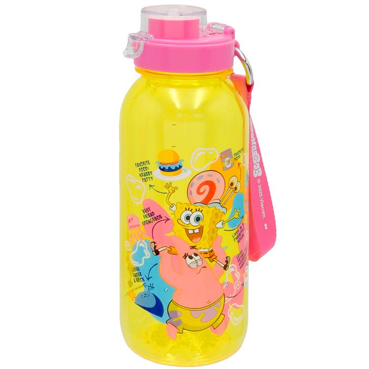 スポンジボブ ドリンクボトルL 1.1L ストラップ付 659095 FRIENDS