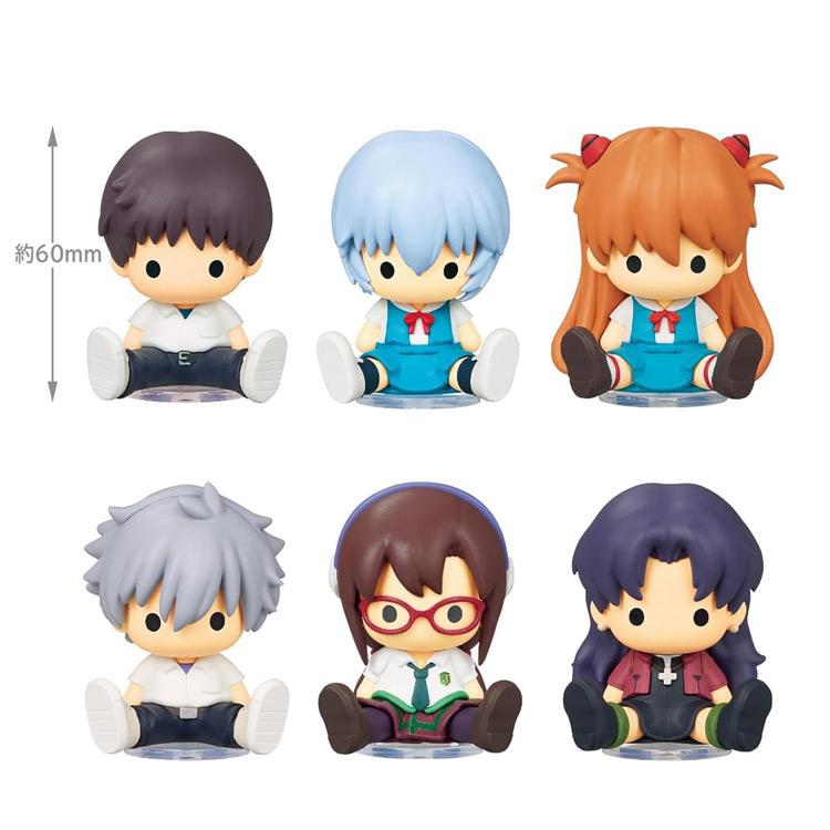 1BOX／6個入り】エヴァンゲリオン petadoll ミニフィギュア リーメント