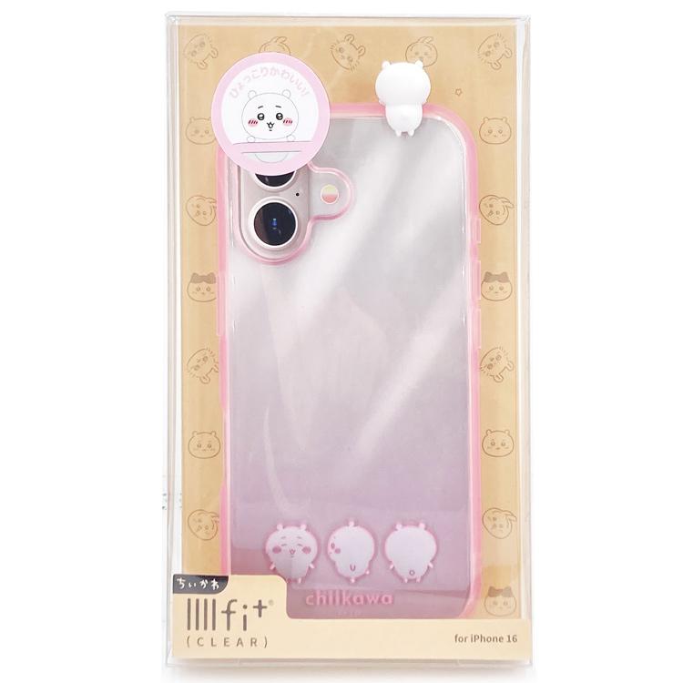 ちぃちぃ ちいかわ フレームIIIIfit Clear iPhone16対応ケース 560830 CHIIKAWA