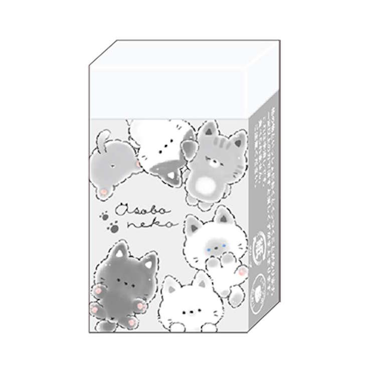 うちのねこちゃん まとまるくん消しゴム あそぼうねこ けしごむ
