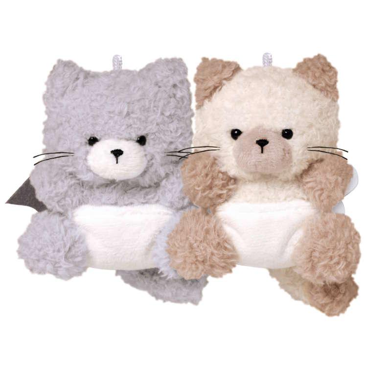 たろちゃんず ニコぬいキーホルダー にゃんすけ&にゃんたろ ぬいぐるみ