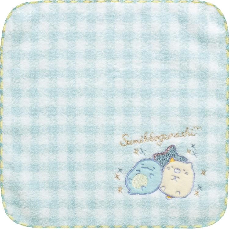 すみっコぐらし ミニタオル CM53402 夢みるしっぽず とかげ ねこ