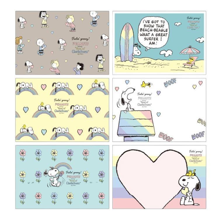 スヌーピー 16 封筒セット 307808 SNOOPY ピーナッツ : キャラクター