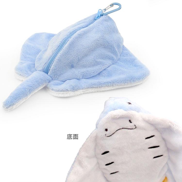 ヌイミー3 ぬいぐるみペンケース エイ 792040 nuimee ふわふわ